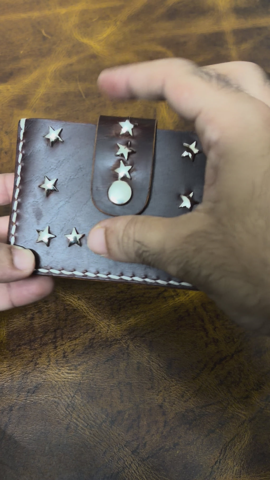 Studded Compact Wallet - SCW 002