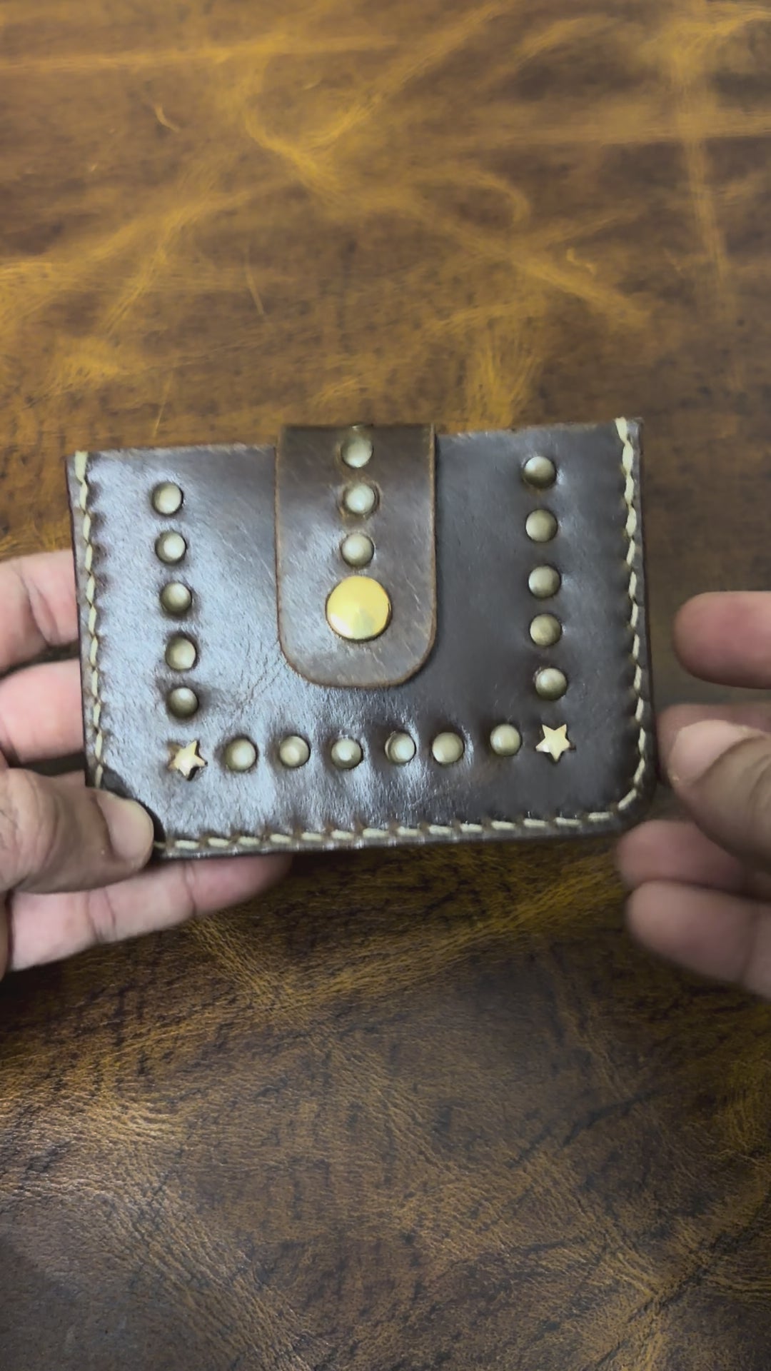 Studded Compact Wallet - SCW 001